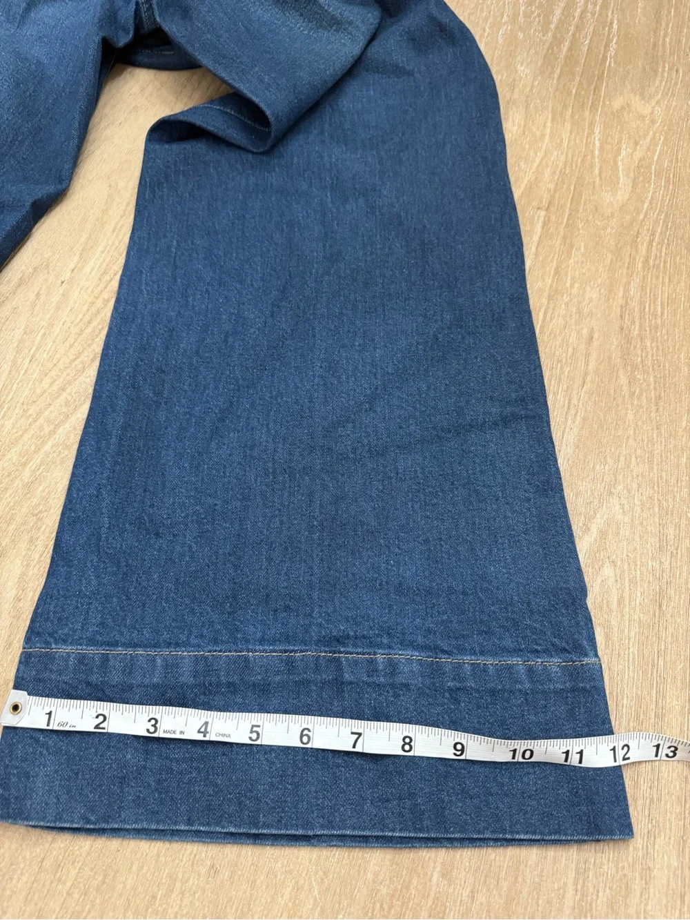J.Crew '96 Low Rise Denim Trousers Dark Wash Wide Leg Jeans - Size 29